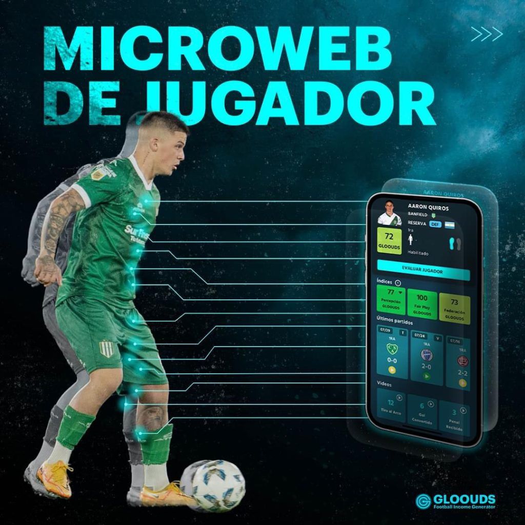 microweb del jugador